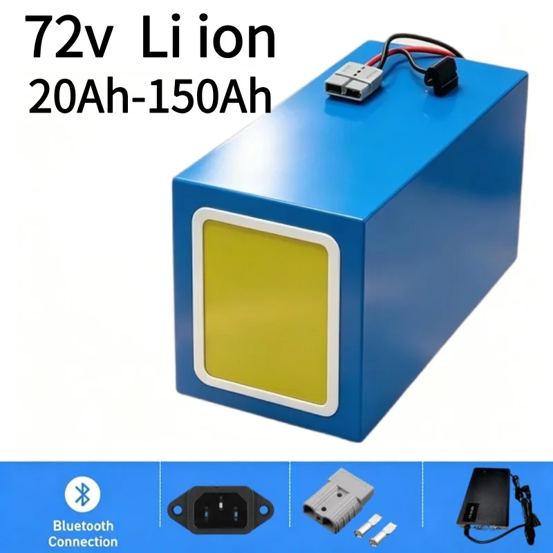 แบตเตอรี่ลิเธียมไอออน LiPo 72V - 72V 60Ah Lifepo4 Battery Pack บทวิจารณ์และราคา